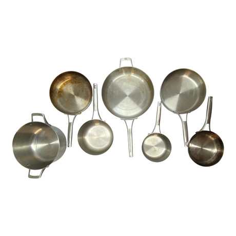 Calphalon 12 Piece Stainless Steel Cookware Set. - CLICK AND COLLECT ONLY