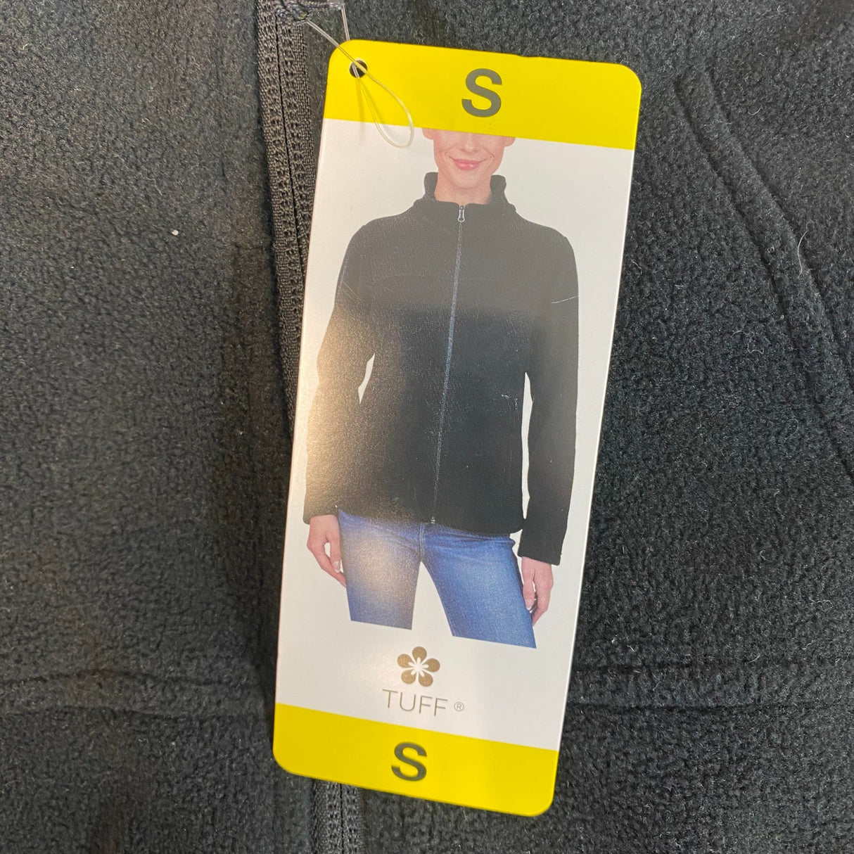 Tuff Women's Full Zip Fleece Jumper SIZE - Small