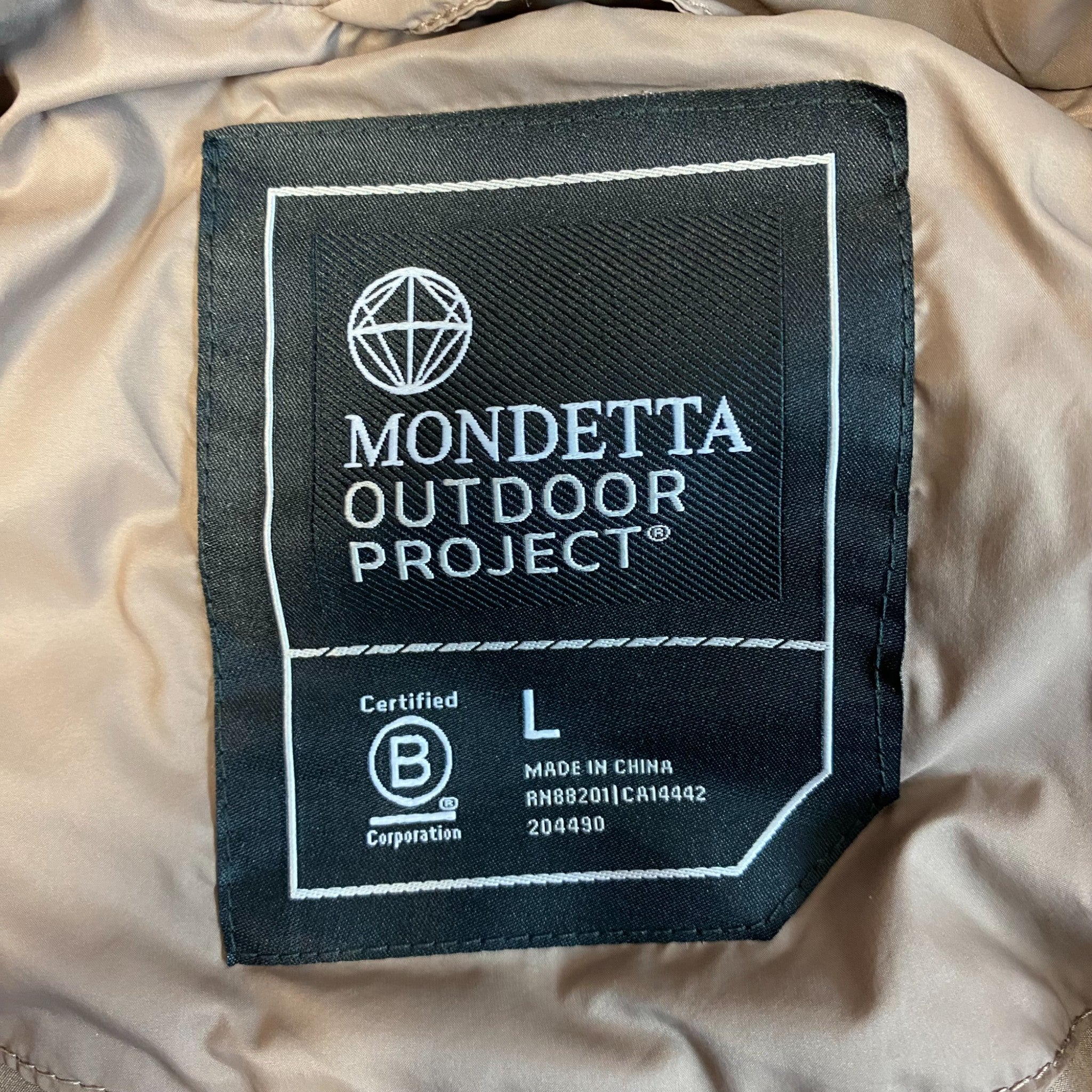 Mondetta Women's Lightweight Insulated Jacket SIZE - Large