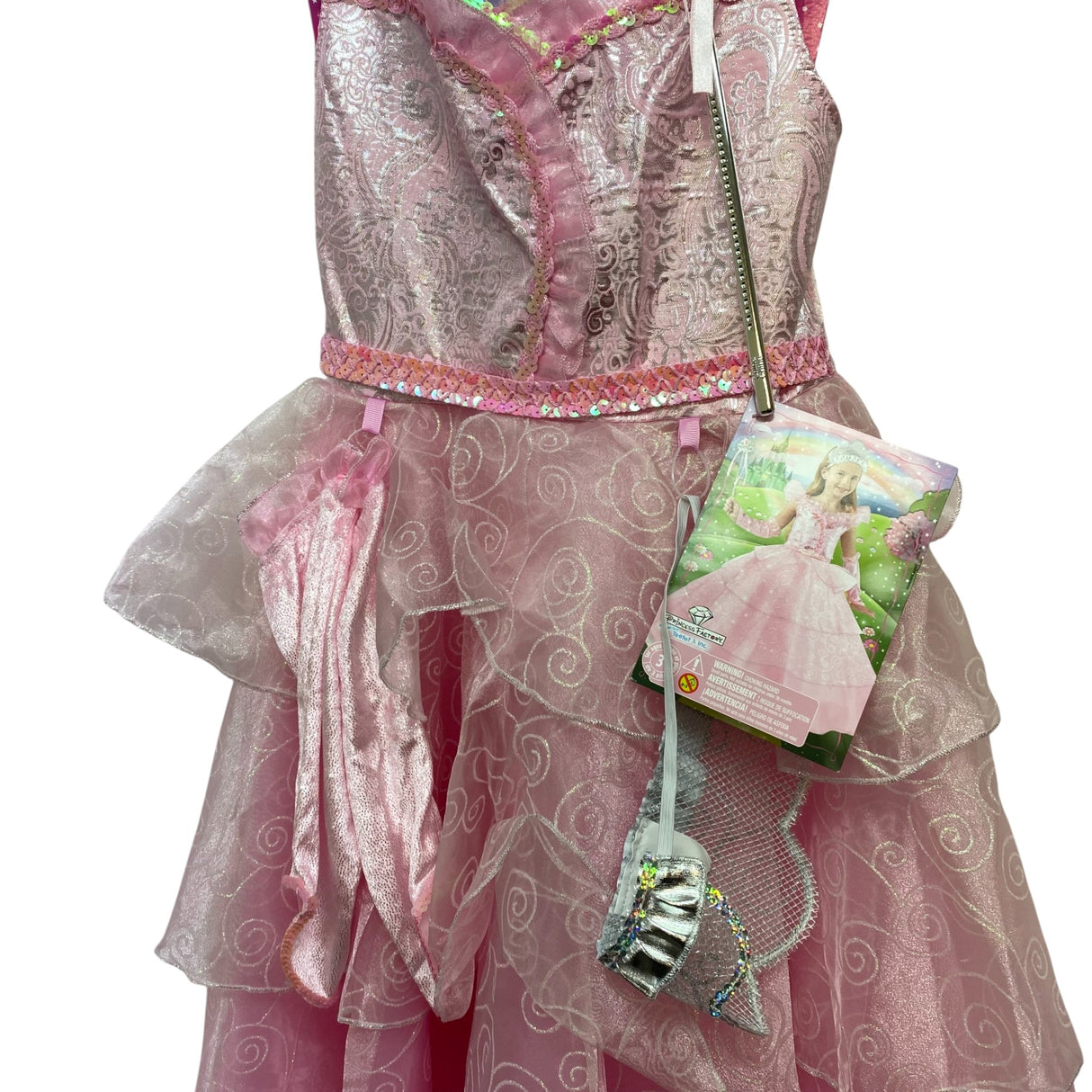 Teetot Princess Factory Costume - 7-8 Years