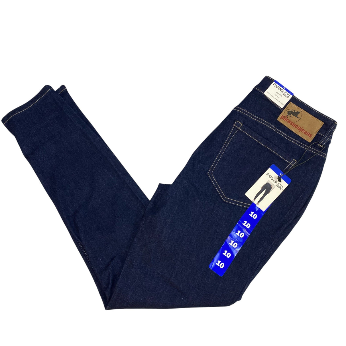 Parasuco Women's Mid Rise Classic Slim Ankle Jeans With Tummy Control SIZE - 10