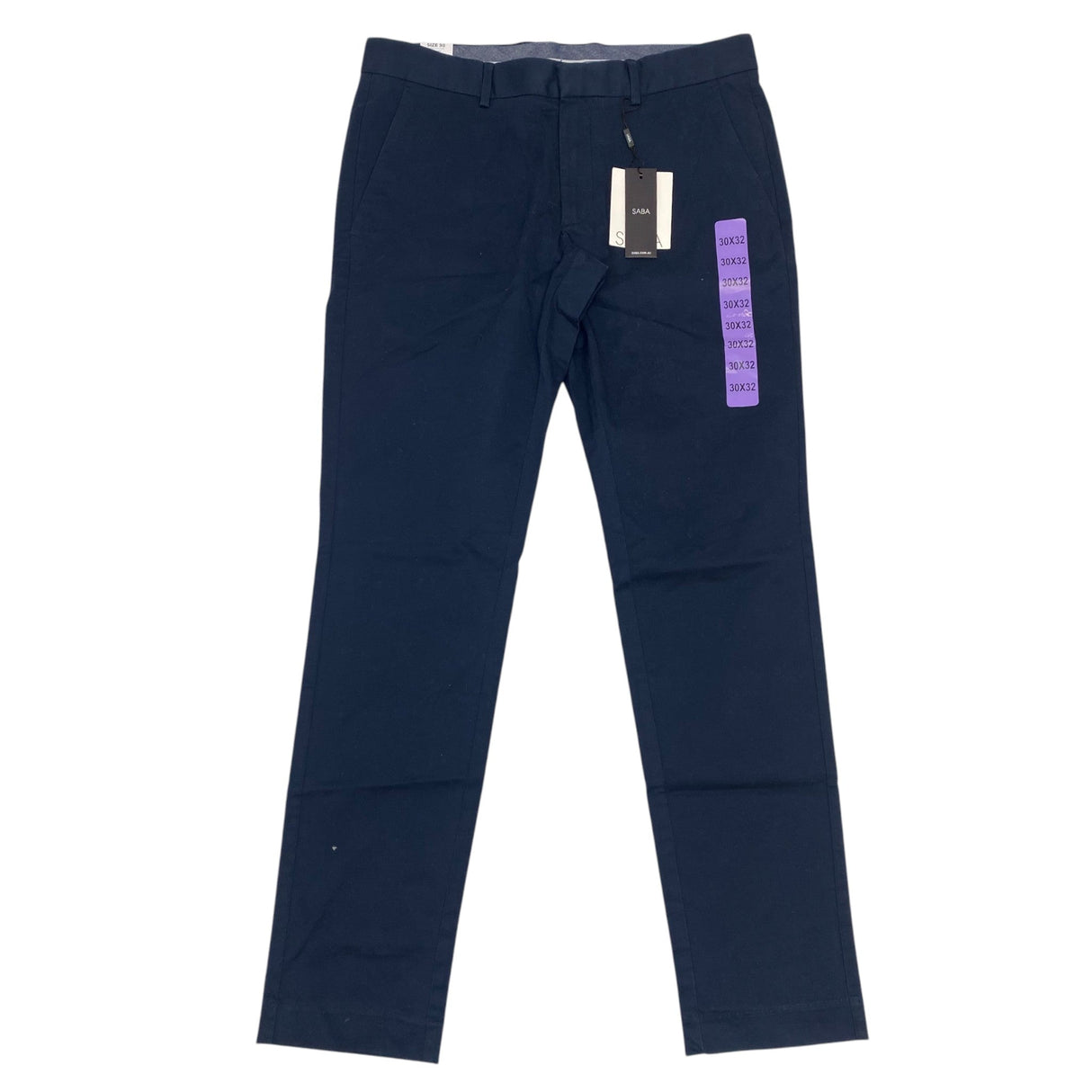 Saba Men's Slim Fit Chino Pants SIZE - 30x32