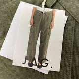 Jag Women's Linen Twill Cargo Pants SIZE - 12