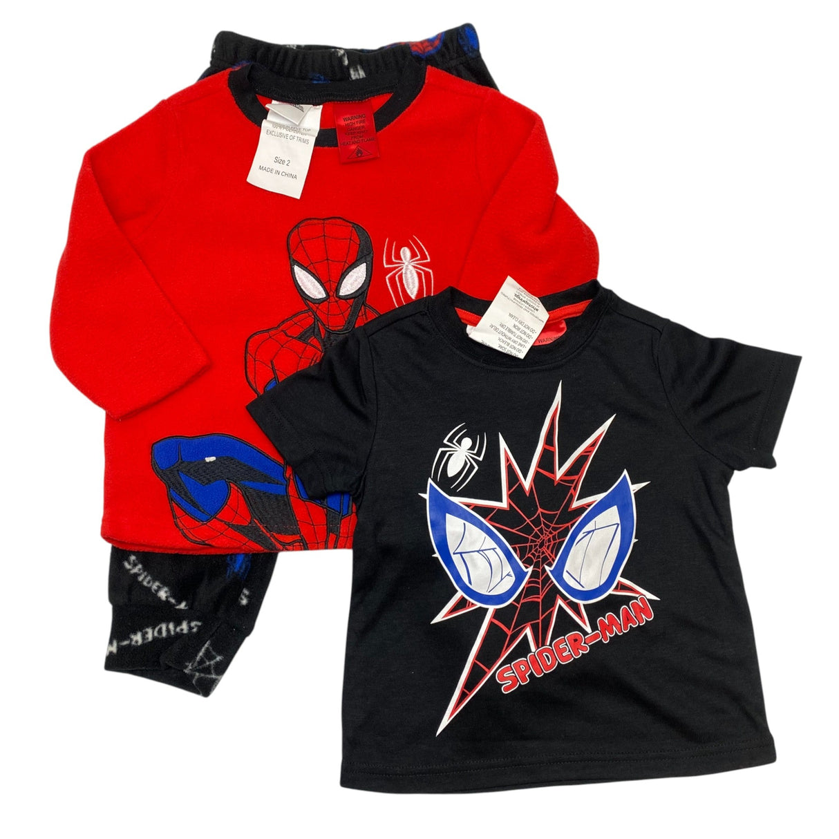 Marvel Boys Spider-Man 3 Piece Pyjama Set SIZE - 2
