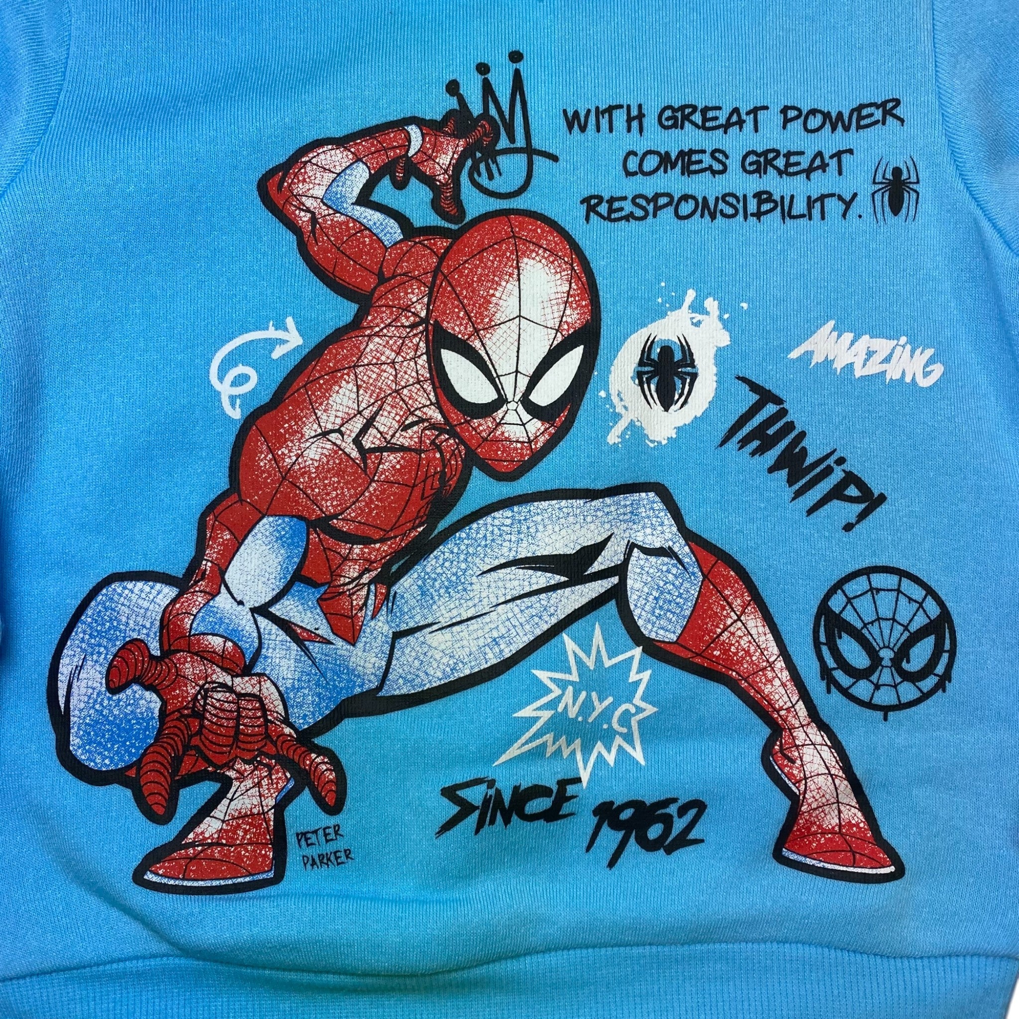 Marvel 2x Boys Spider-Man Sweaters SIZE - 2