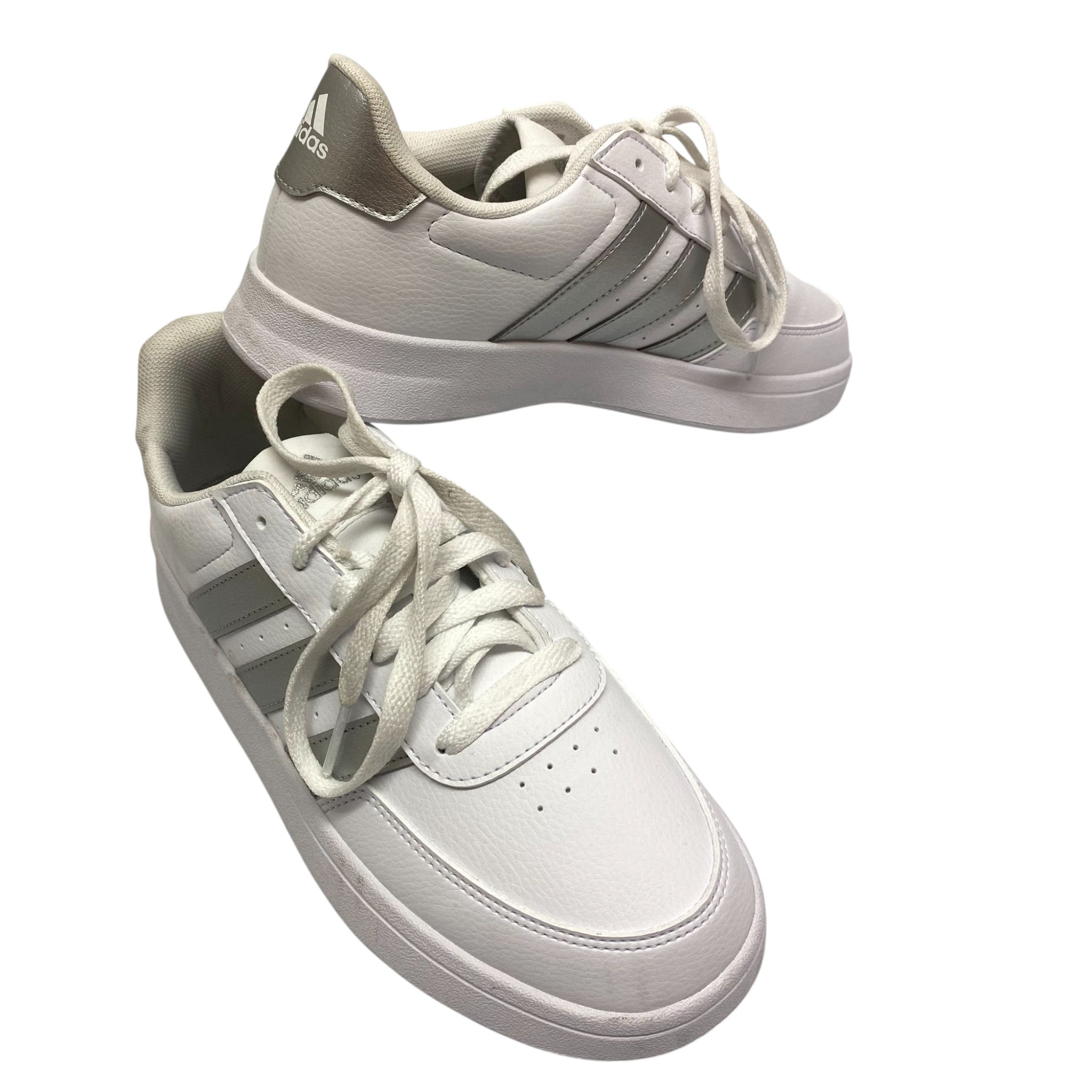 Adidas Women's Breaknet 2.0 Shoes - Silver SIZE - 39.5