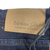 Urban Star Men's Relaxed Fit Straight Leg Jeans SIZE - 42x32