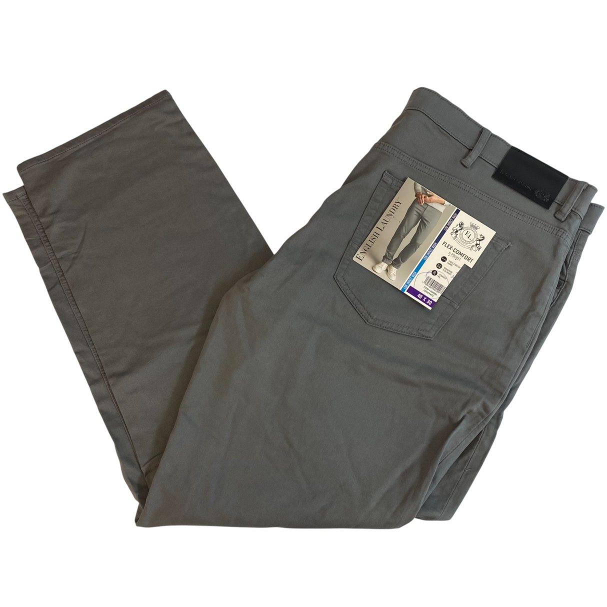 English Laundry Men's Flex Comfort 5 Pocket Pants SIZE - 40x30