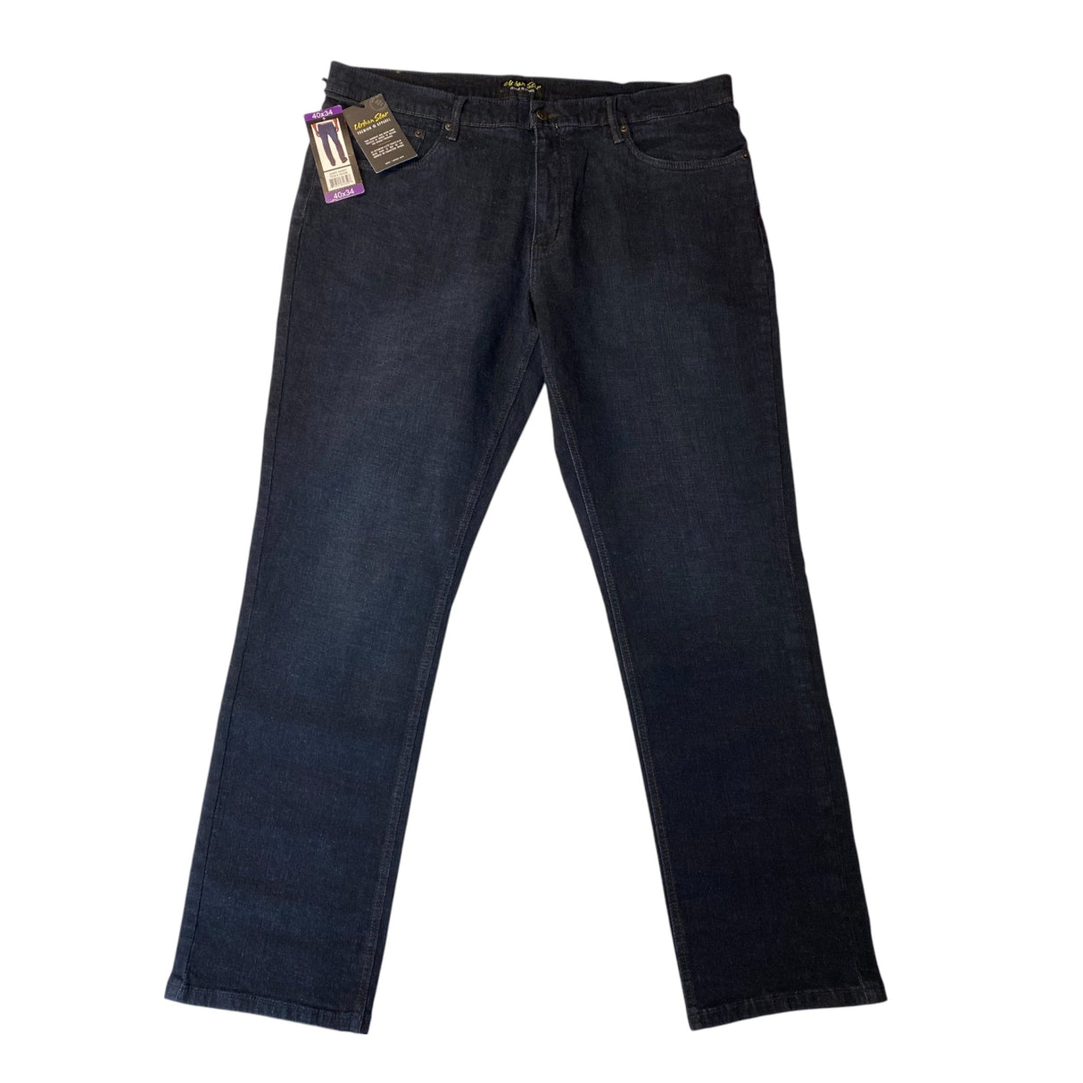 Urban Star Men's Relaxed Fit Straight Leg Jeans SIZE - 40x34