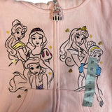 Disney Princess Girls Zip Up Hoodie - Size 3T SIZE - 3