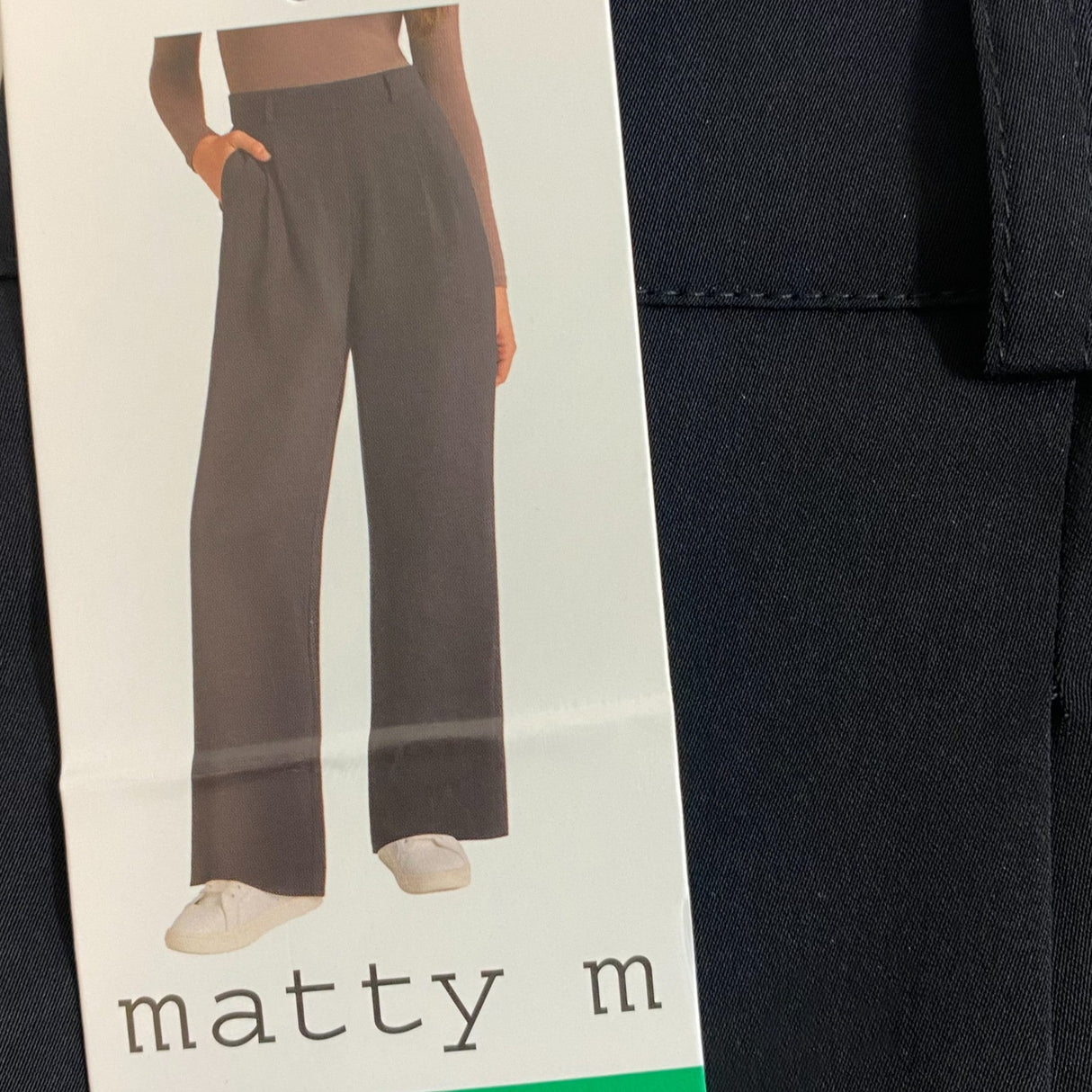 Matty M Women's Wide Leg Pants SIZE - Extra Large
