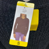 Jachs Women's Girlfriend Ribbed V-Neck Sweater SIZE - Small