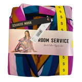 Room Service Women's Shawl Collar Pyjama Set
