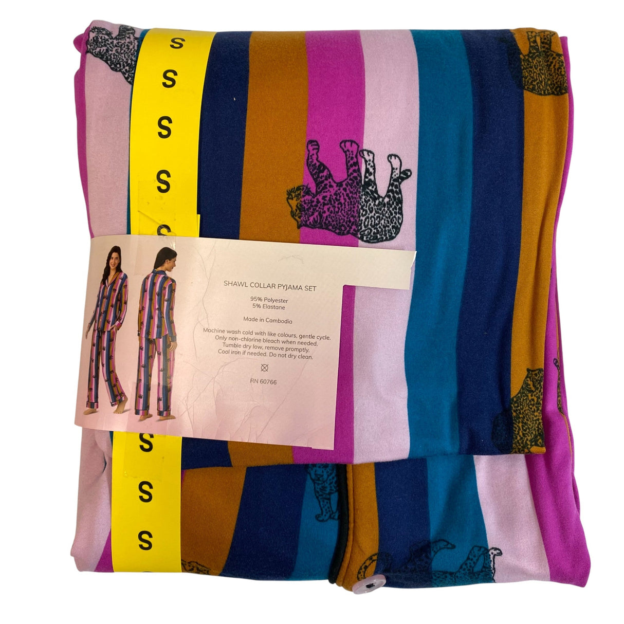 Room Service Women's Shawl Collar Pyjama Set