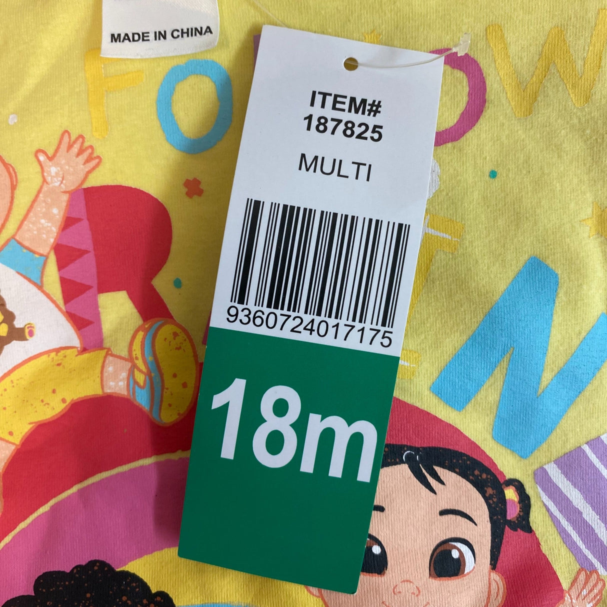 Cocomelon Girls 3 Piece Cocomelon Clothing Set - Size 18M