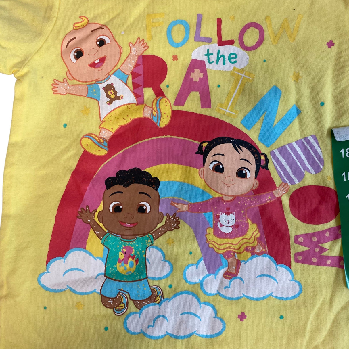 Cocomelon Girls 3 Piece Cocomelon Clothing Set - Size 18M