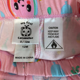 Cocomelon Girls 3 Piece Cocomelon Clothing Set - Size 12M