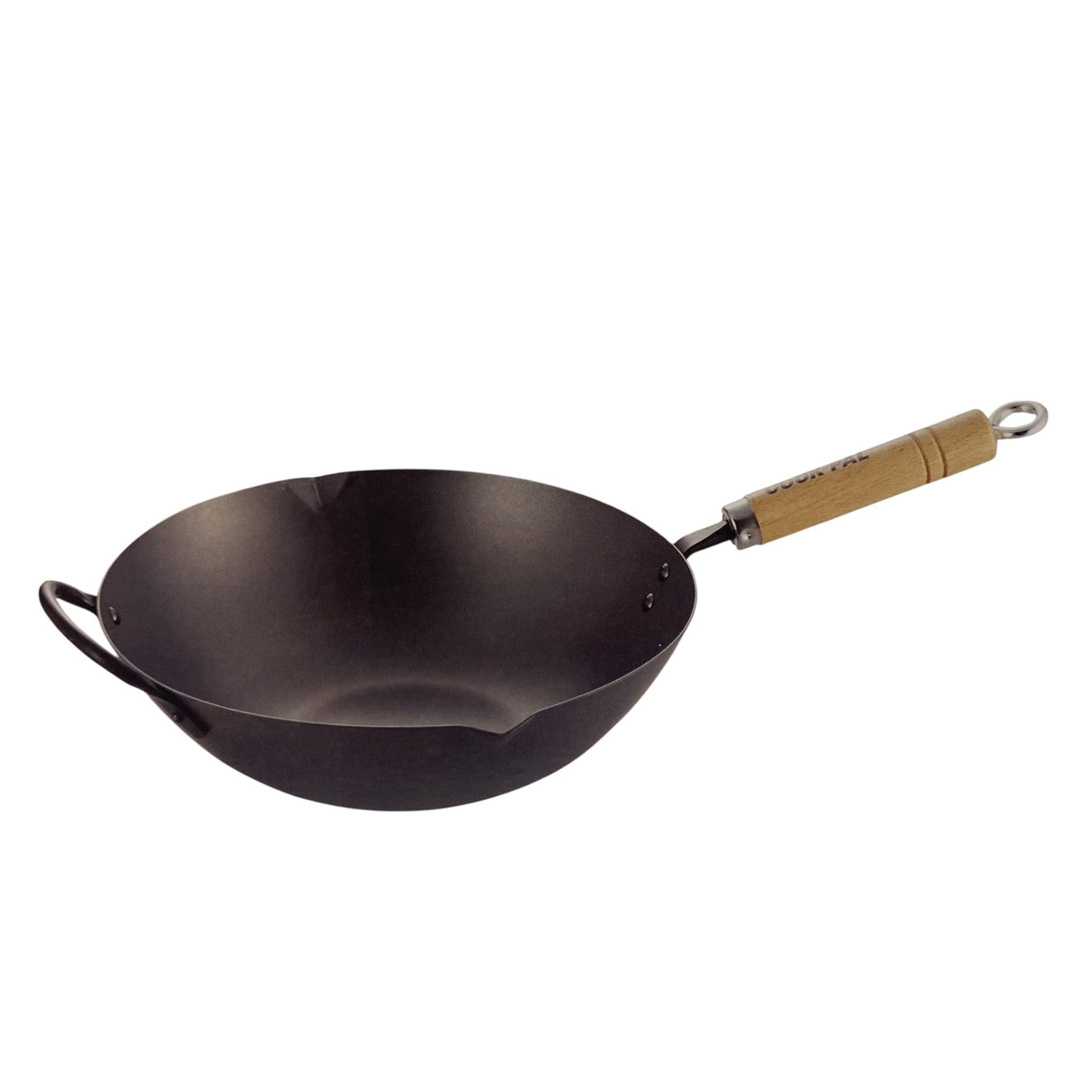 Yoshikawa Carbon Steel Cook-Pal Wok 36cm