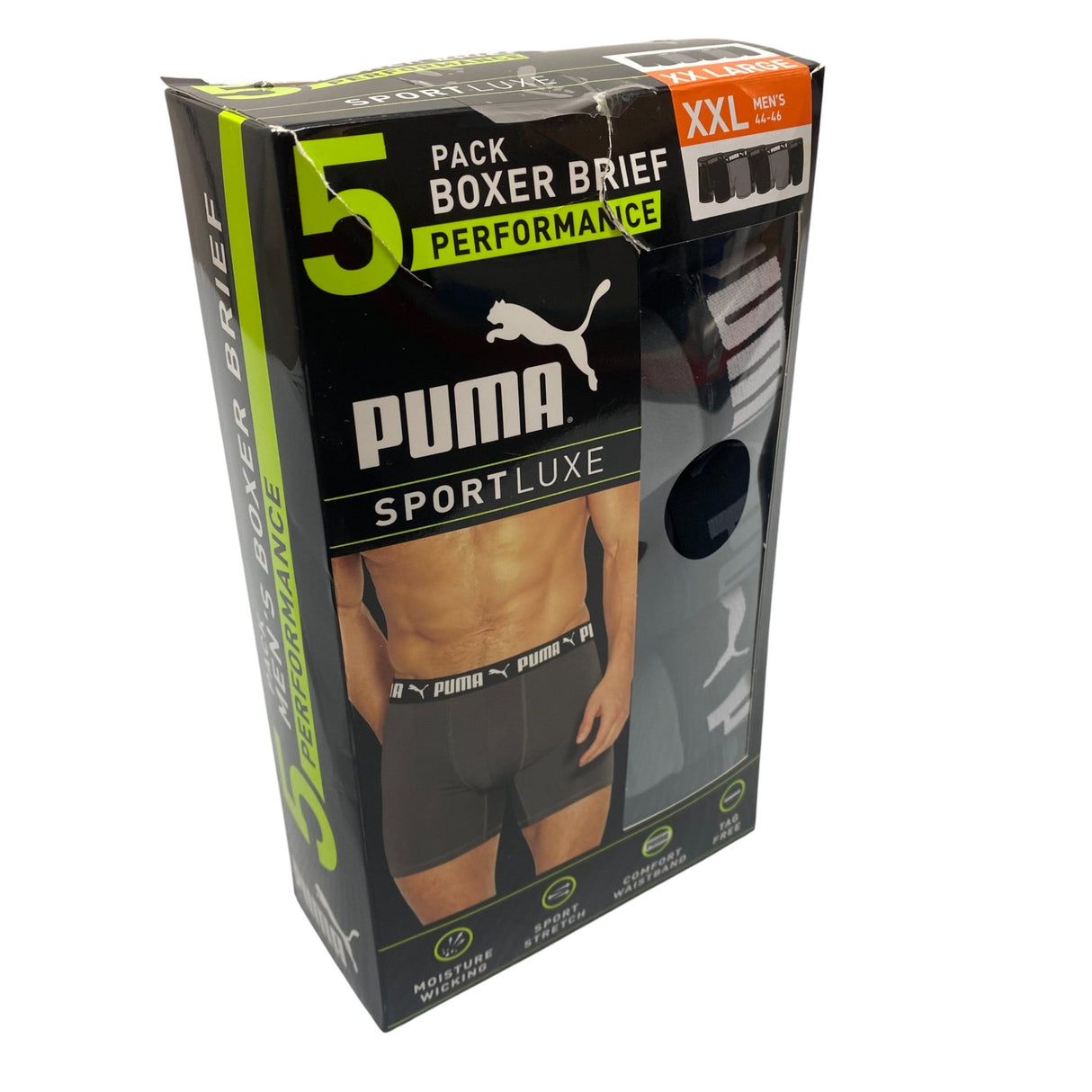 Puma 5x Men's Boxer Briefs SIZE - XXL