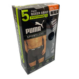 Puma 5x Men's Boxer Briefs SIZE - XXL