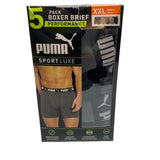 Puma 5x Men's Boxer Briefs SIZE - XXL