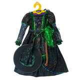 Teetot Cute Green Witch Costume - Size 5-6 years
