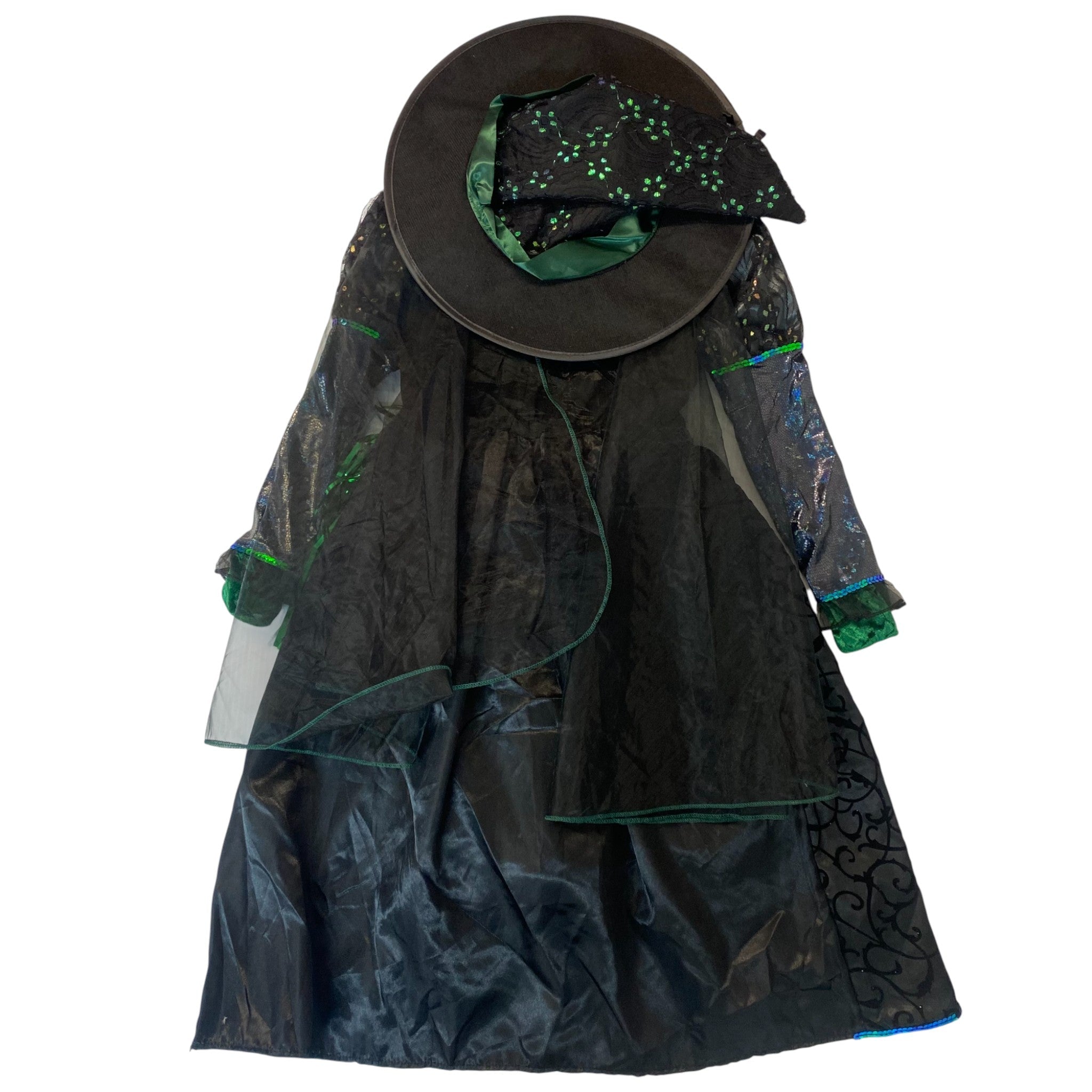 Teetot Cute Green Witch Costume - Size 5-6Y SIZE - 5