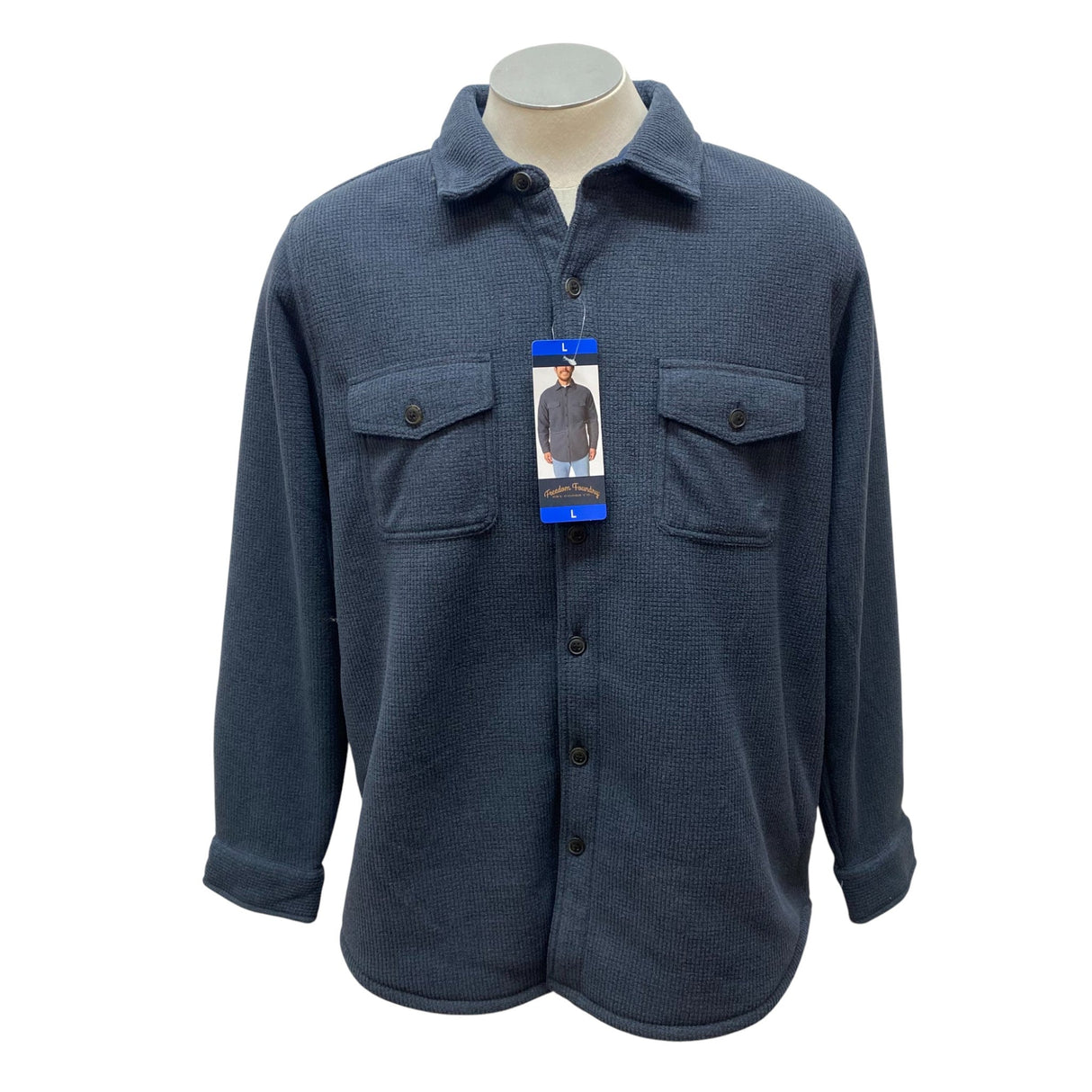 Freedom Foundry Men's Fleece Lined Shacket SIZE - Large