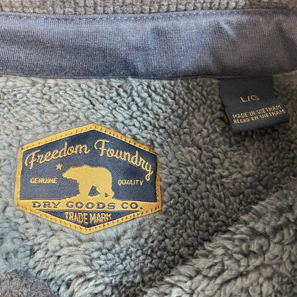 Freedom Foundry Men's Fleece Lined Shacket SIZE - Large
