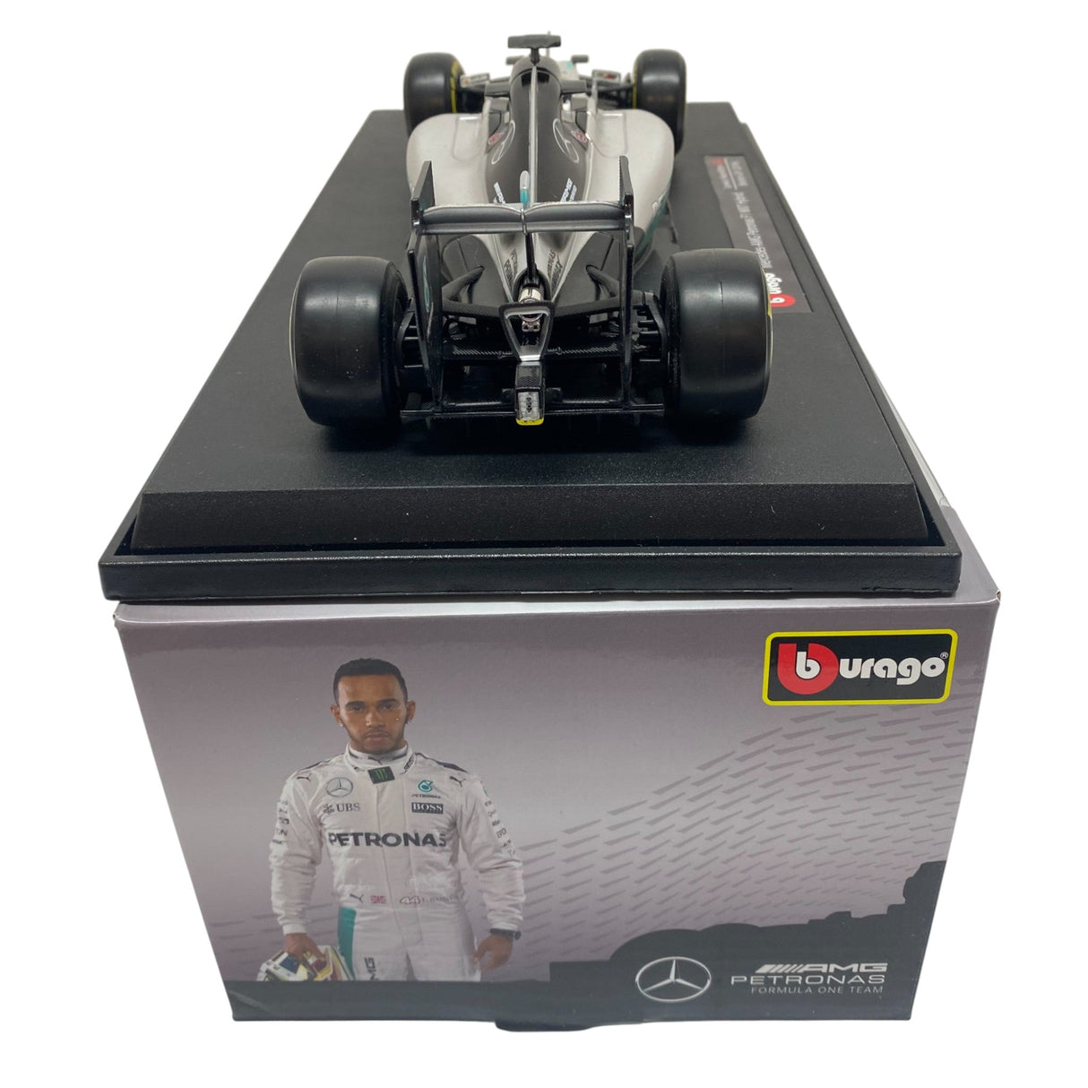 Bburago Lewis Hamilton Mercedes-AMG Petronas F1 W07 Hybrid 1:18 Die-cast Car
