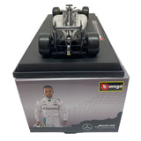 Bburago Lewis Hamilton Mercedes-AMG Petronas F1 W07 Hybrid 1:18 Die-cast Car