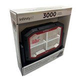 Infinity X1 Dual Powered Solar Work Light 3000 Lumen