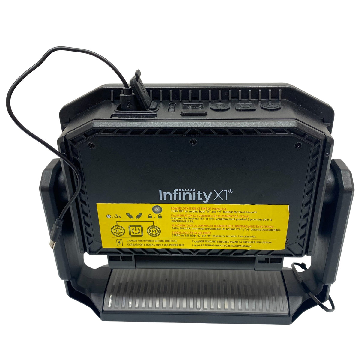 Infinity X1 Dual Powered Solar Work Light 3000 Lumen - Minor Product Damage