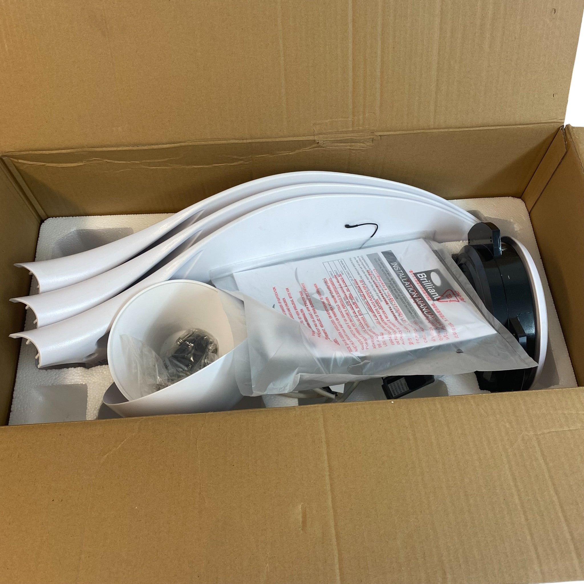 Brilliant CORO LED DC Ceiling Fan 132cm With Remote