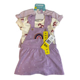 Pekkle Girls 3 Piece Clothing Set - Flowers SIZE - 6