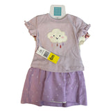 Pekkle Girls 3 Piece Clothing Set - Flowers SIZE - 6