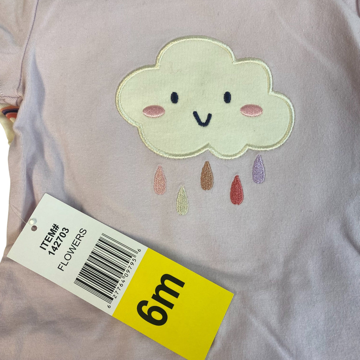 Pekkle Girls 3 Piece Clothing Set - Flowers SIZE - 6