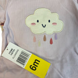 Pekkle Girls 3 Piece Clothing Set - Flowers SIZE - 6