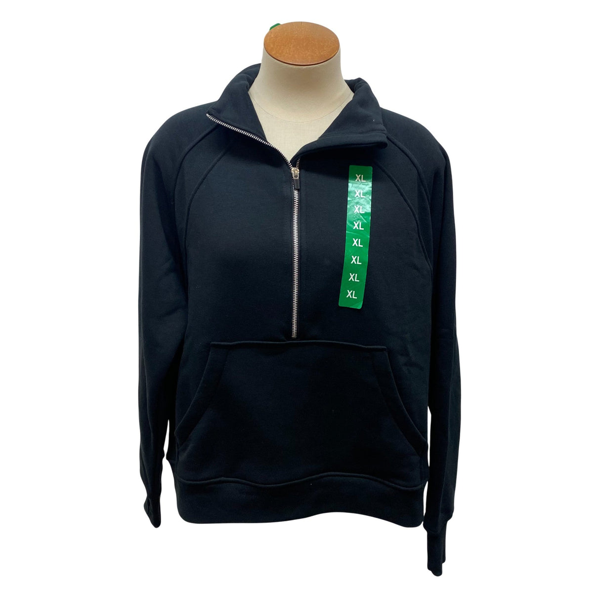 Danskin Women's Mixed Rib Half Zip Jacket SIZE - Extra Large