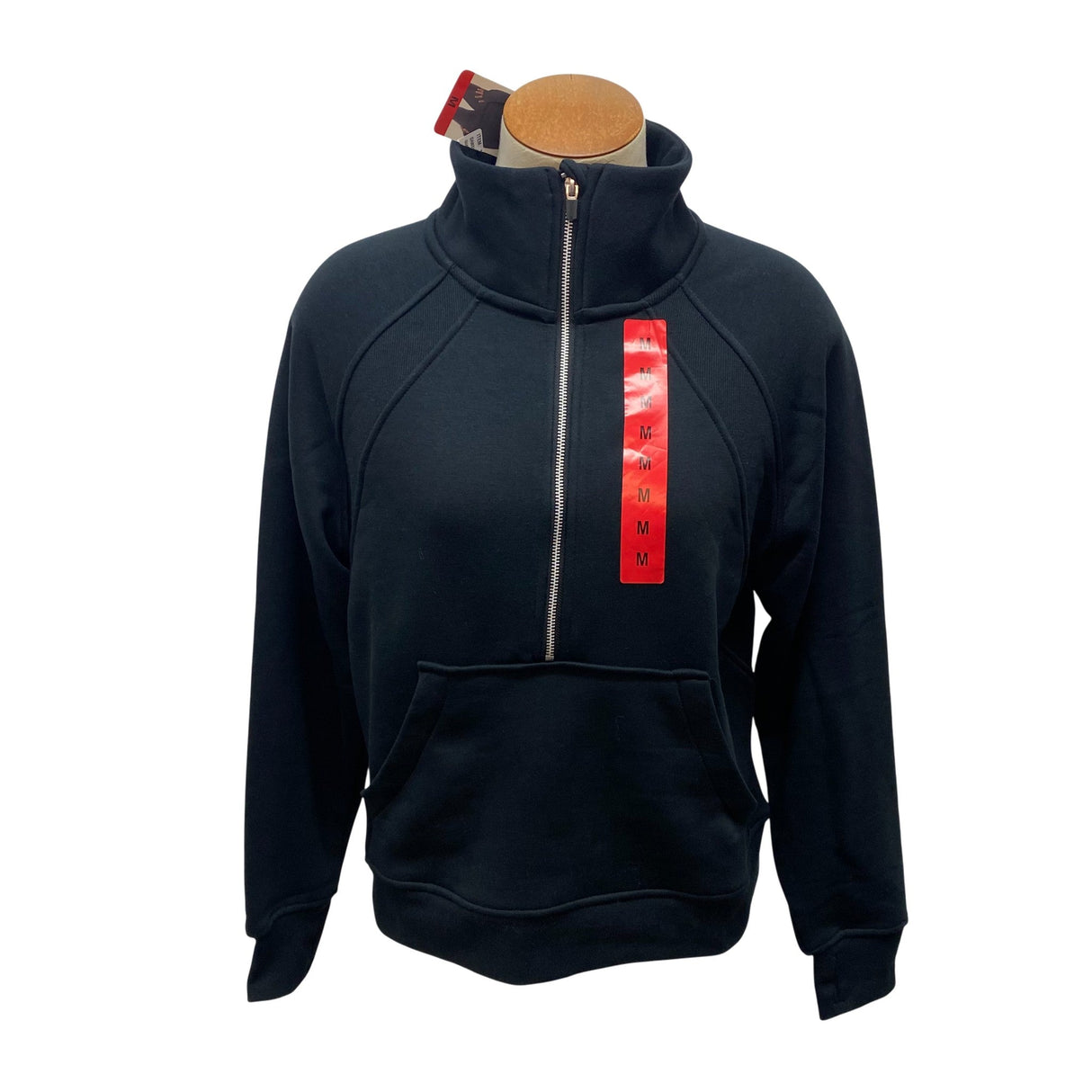 Danskin Women's Mixed Rib Half Zip Jacket SIZE - Medium