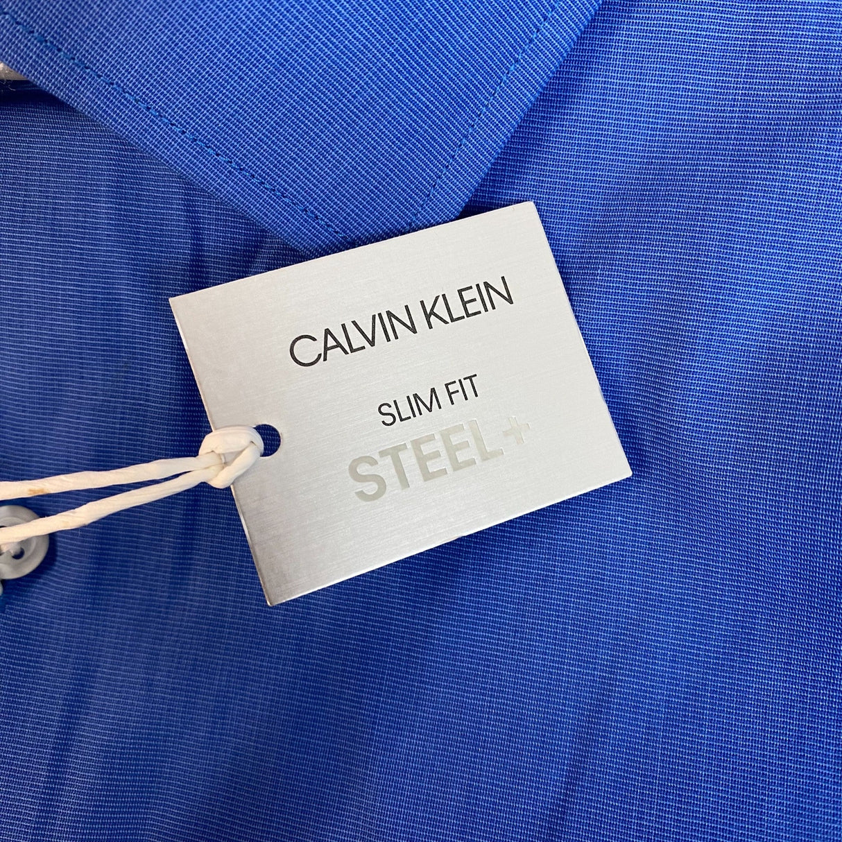 Calvin Klein Men's Slim Fit Steel+ Dress Shirt SIZE - 46
