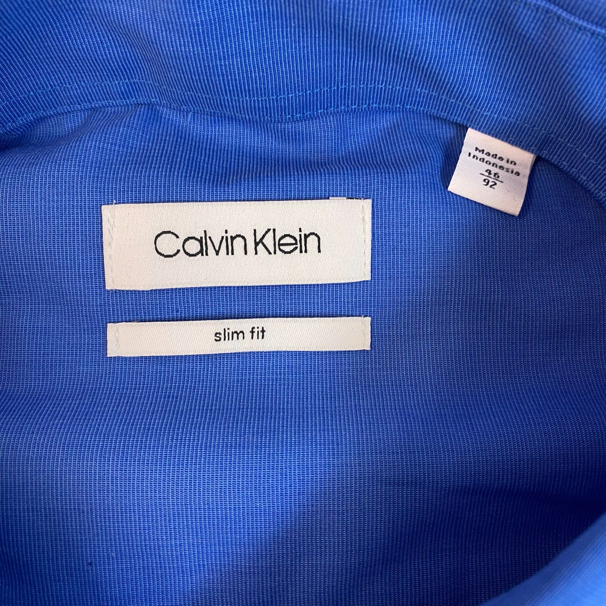 Calvin Klein Men's Slim Fit Steel+ Dress Shirt SIZE - 46