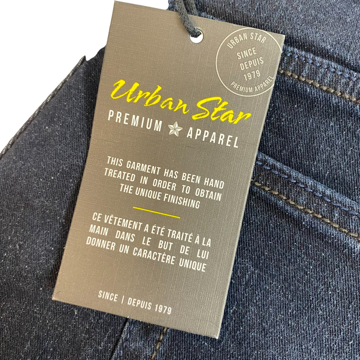 Urban Star Men's Relaxed Fit Straight Leg Jeans SIZE - 42