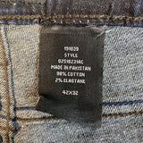 Urban Star Men's Relaxed Fit Straight Leg Jeans SIZE - 42