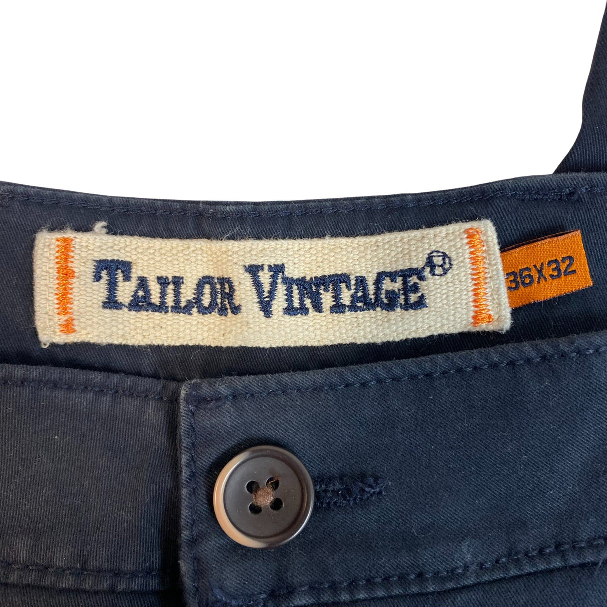 Tailor Vintage Men's Greenwich Slim Fit Pants SIZE - 36