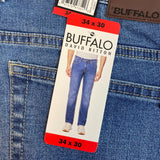 Buffalo Men's Slim Straight Stretch Jeans SIZE - 34