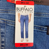 Buffalo Men's Slim Straight Stretch Jeans SIZE - 34