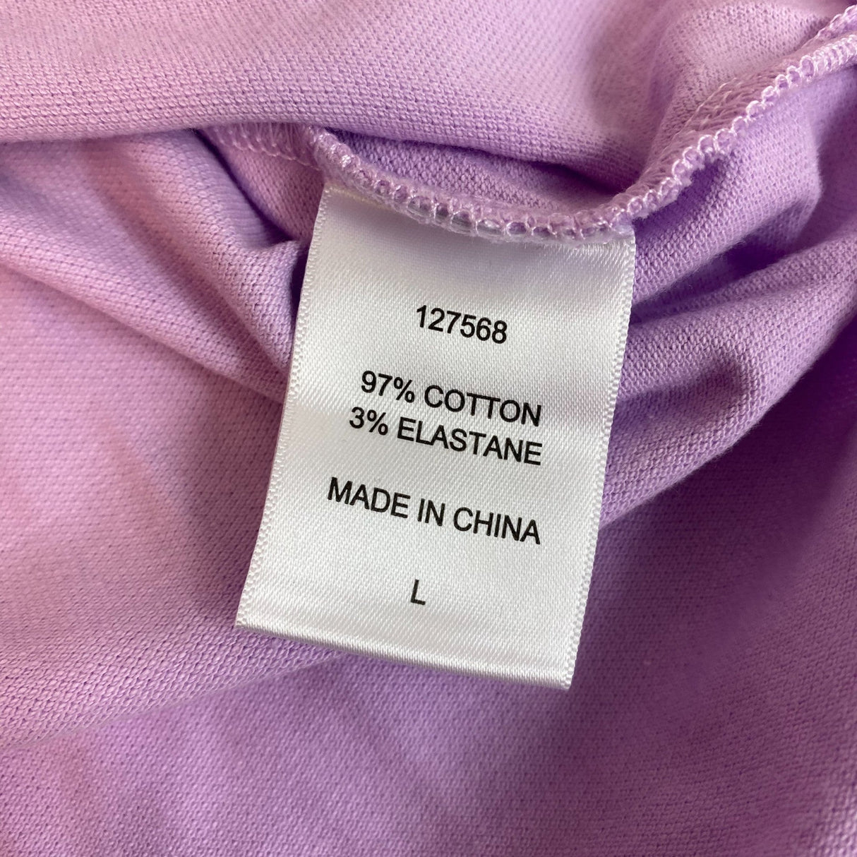 Calvin Klein Women's V-Neck Polo Tee SIZE - Large