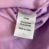 Calvin Klein Women's V-Neck Polo Tee SIZE - Large