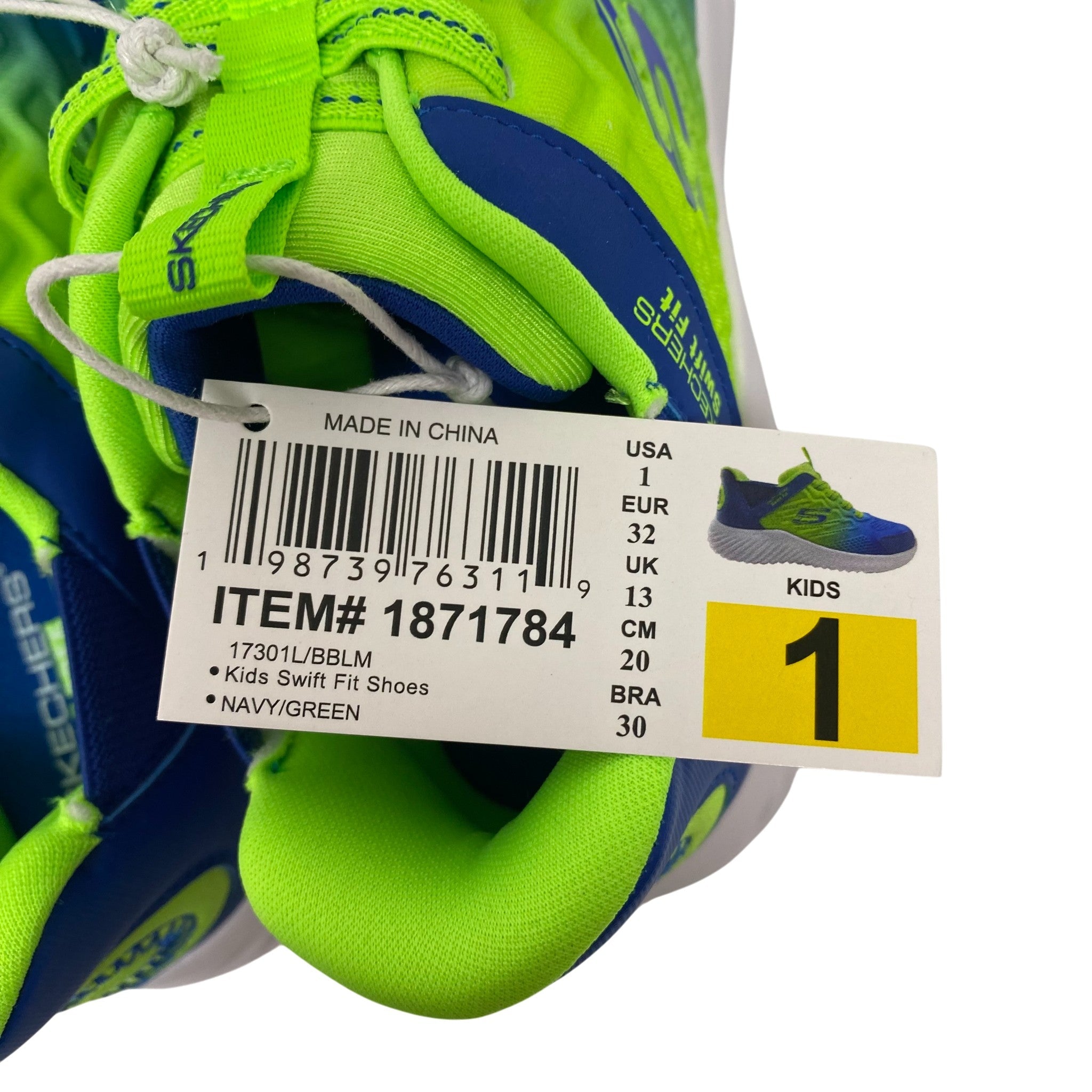 Skechers Kids Swift Fit Shoes SIZE - 32